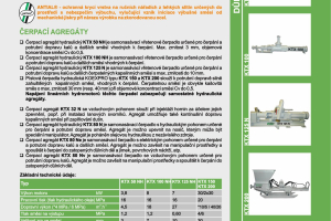 Čerpací agregáty - DOLY
